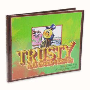 Illustrated Trusty and Ingrid Fibster