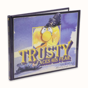 Illustrated Trusty Faces His Fear