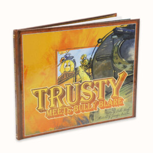 Illustrated Trusty Meets Bully Blare