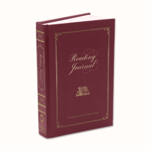 Reading Journal: Maroon ~Pre-order
